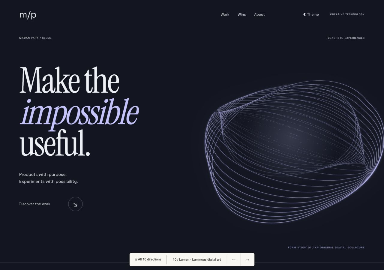 Lumen portfolio preview